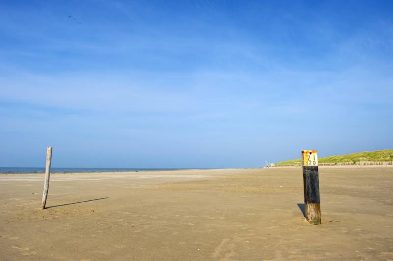 Wanderroute Ameland: Der Strandpfahl-Erzählpfad